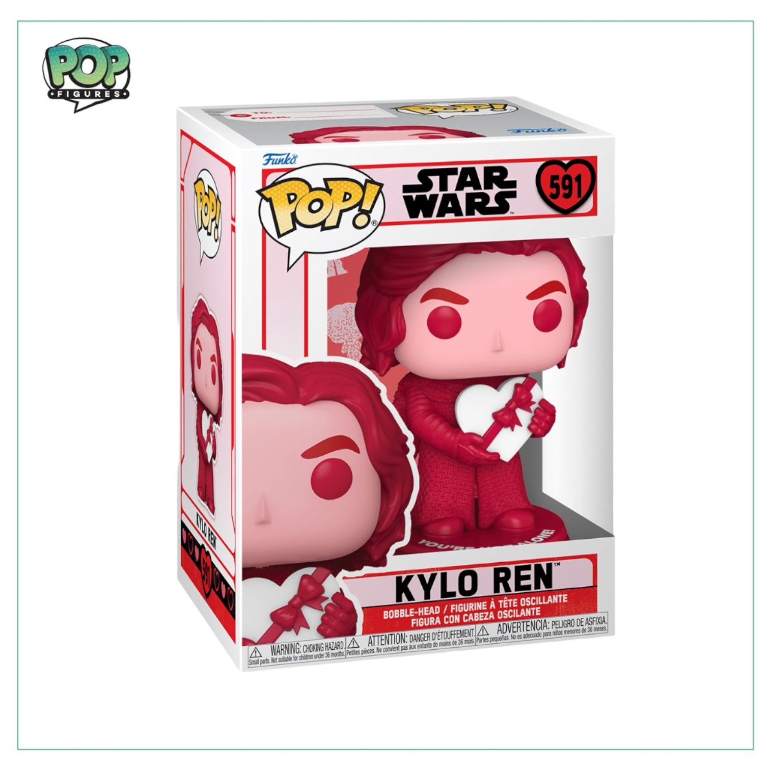 Kylo Ren #591 Funko Pop! - Valentines -Star Wars