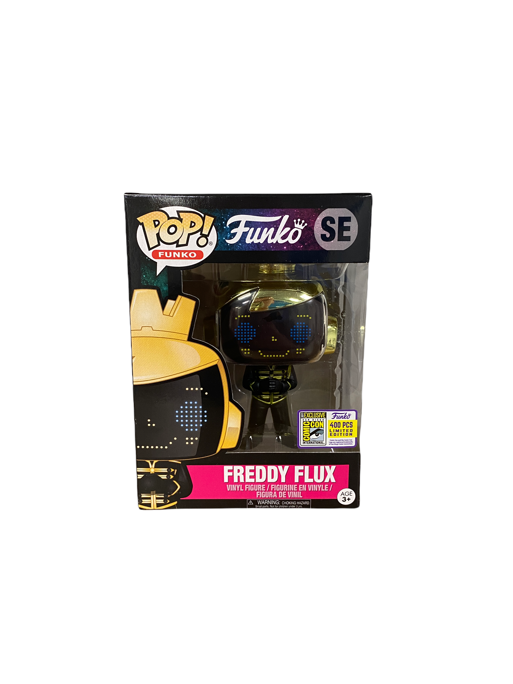 Freddy Flux Set Of 4 - SDCC 2017 Exclusive LE400 for Each Piece - Condition Varies From 9 to Mint/Near Mint