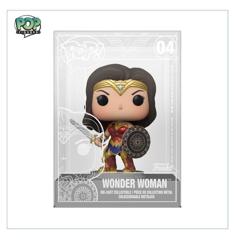 Wonder Woman #04 Die Cast Funko Pop! - Wonder Woman - Funko Shop Exclusive *Sealed