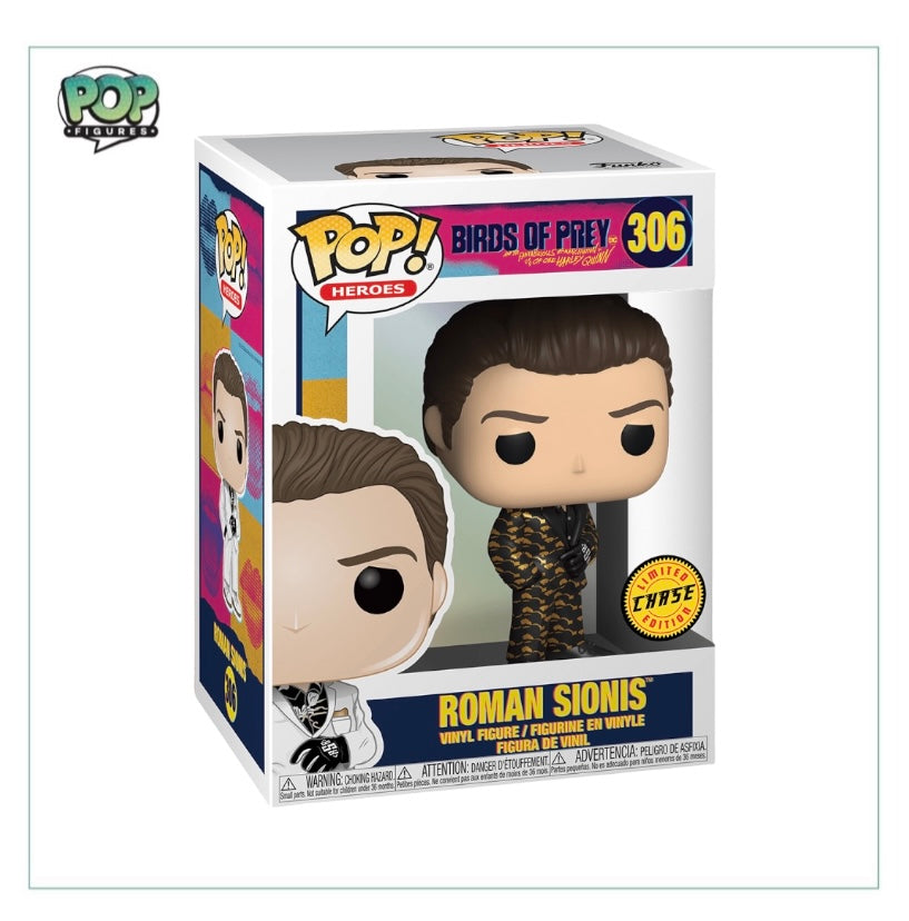 Roman Sionis #306 (Black and Gold Chase) Funko Pop! - Birds Of Prey