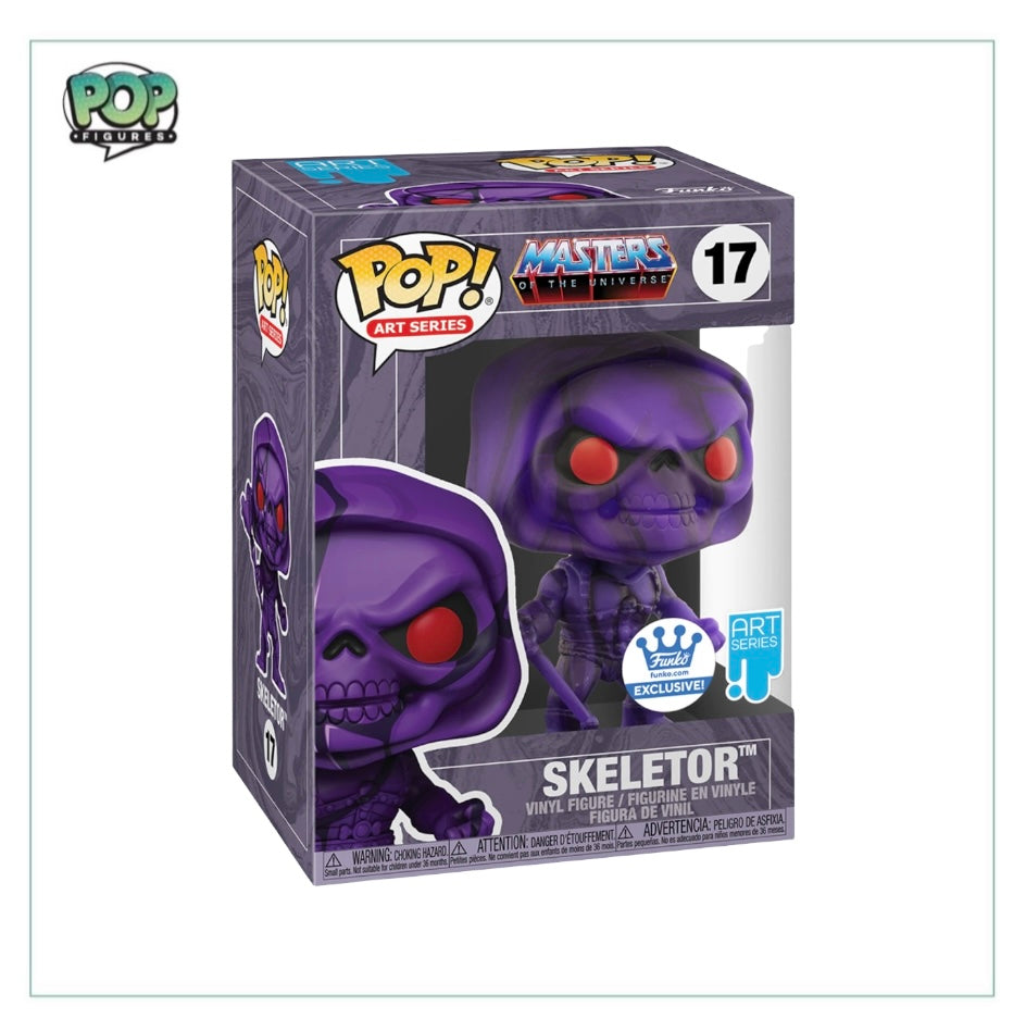 Skeletor #17 (Art Series) Funko Pop! - Masters Of The Universe - Funko Shop Exclusive - (Sealed in Stack)