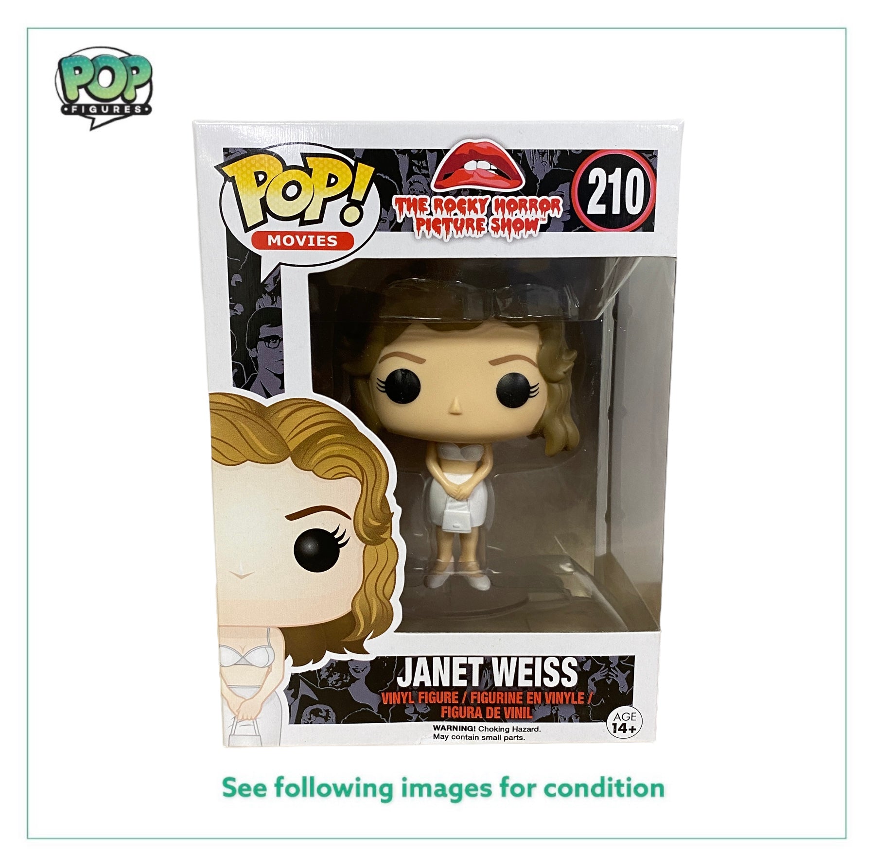 Janet Weiss #210 Funko Pop! - The Rocky Horror Show - 2015 Pop! - Condition 8/10