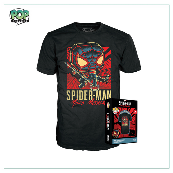 Boxed Tee: Spider-Man Miles Morales - Marvel - PREORDER
