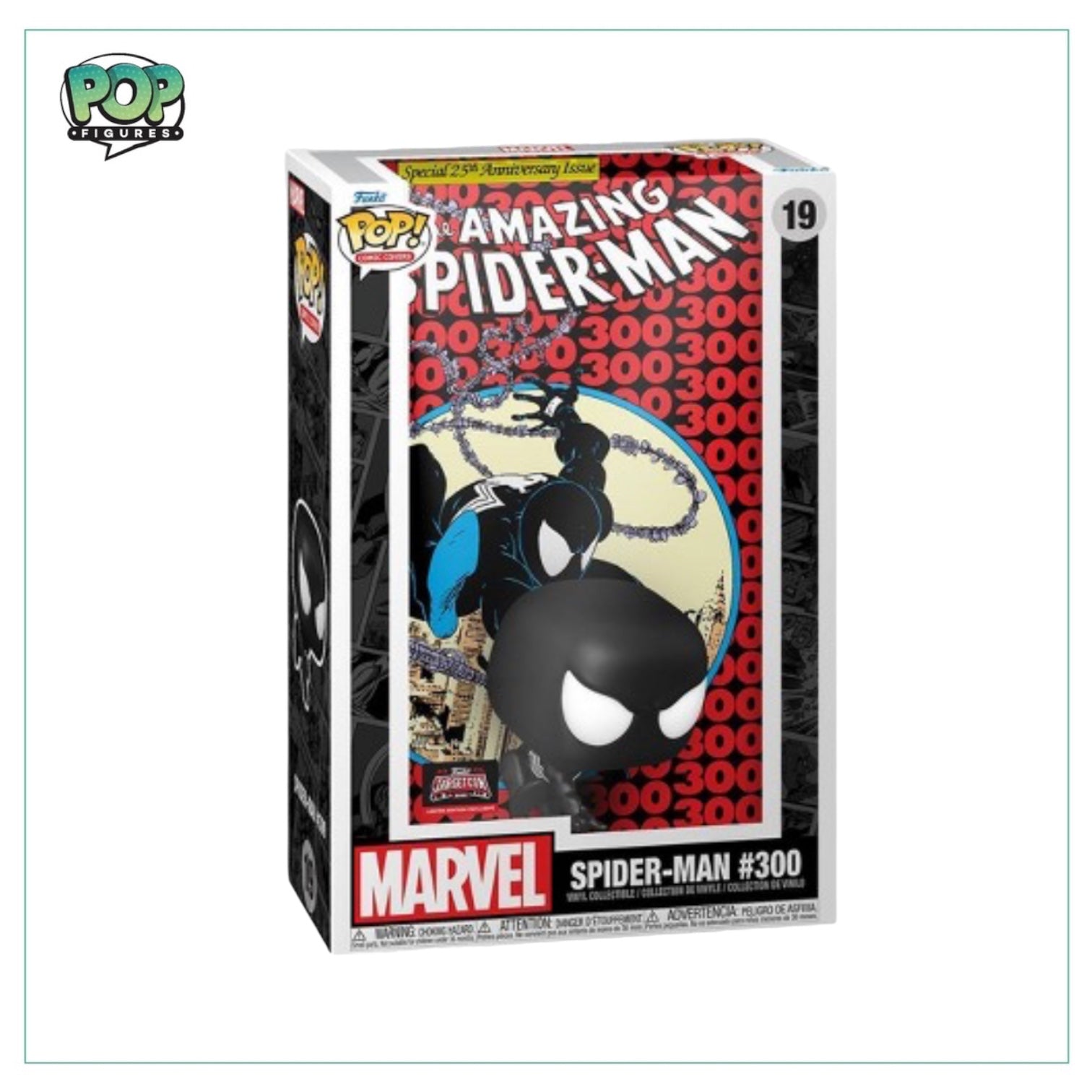 Spider-Man #300 #19 Funko Pop Comic Cover! - Marvel - Target Con 2023 Exclusive