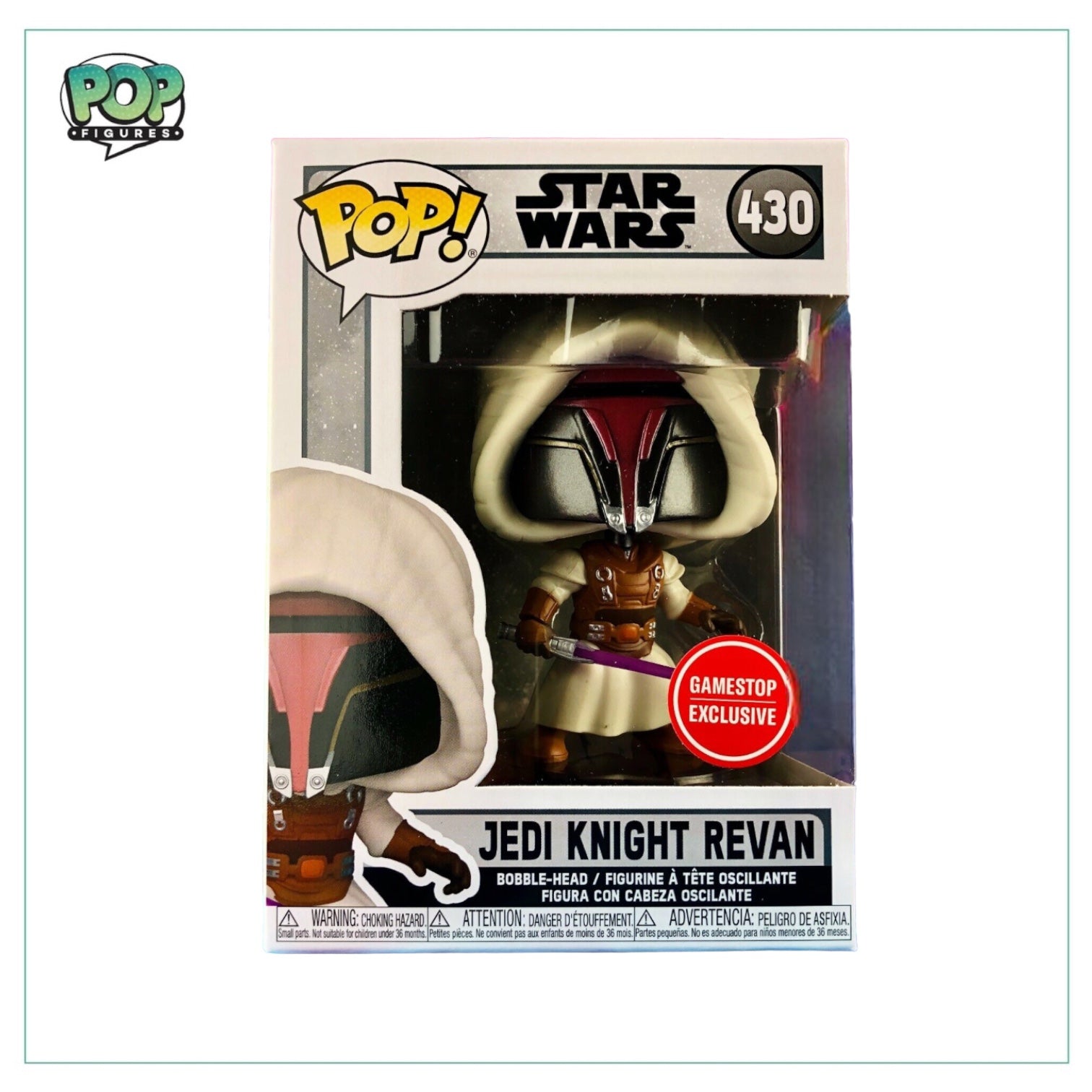 Jedi Knight Revan #430 Funko Pop! - Star Wars - GameStop Exclusive
