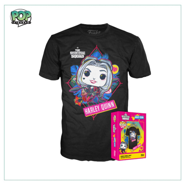 Boxed Tee - Harley Quinn Funko T shirt - The Suicide Squad