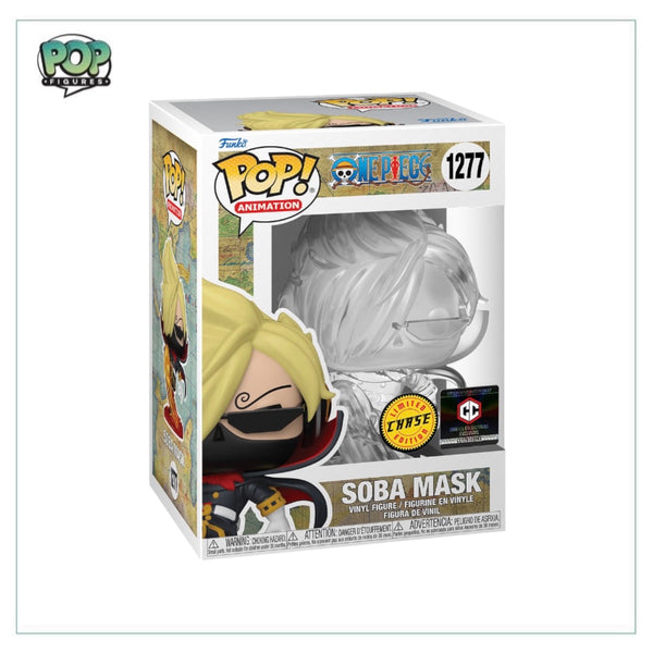 Soba Mask #1277 (Invisible Chase) Funko Pop! - One Piece - Chalice Collectibles Exclusive