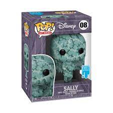 Sally #08 Funko Pop! figure from the Art Series Disney, featuring vibrant colors and intricate designs inspired by the character.
