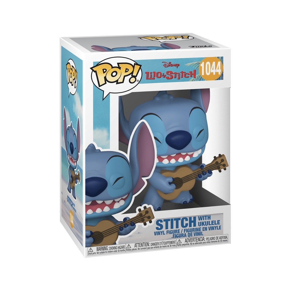 Animation - Lilo & Stitch - Stitch with Guitar - Pop Figures | Funko | Pop Funko | Funko Pop