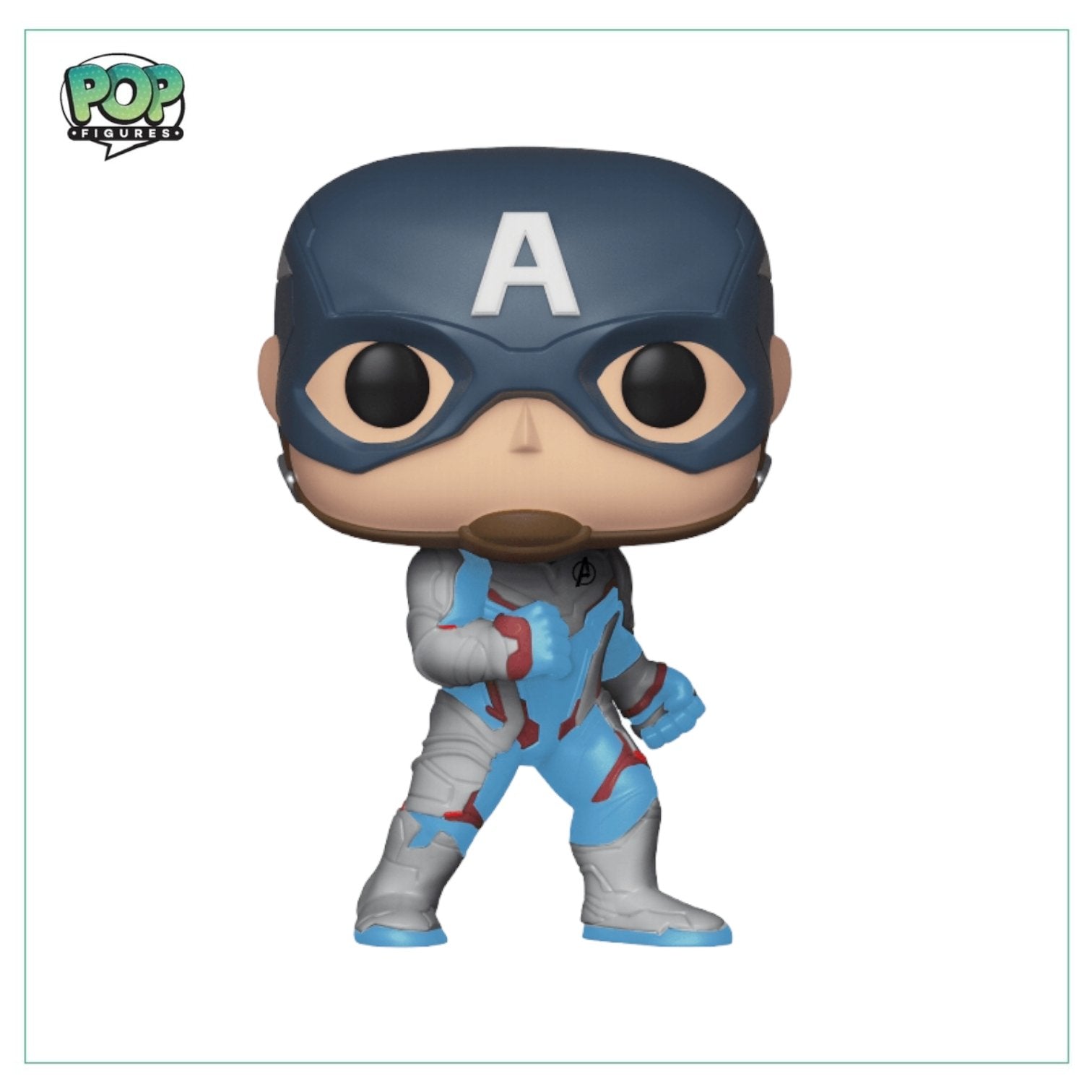 Captain America (Glow In The Dark) #450 Funko Pop! Marvel Avengers - Pop Figures | Funko | Pop Funko | Funko Pop