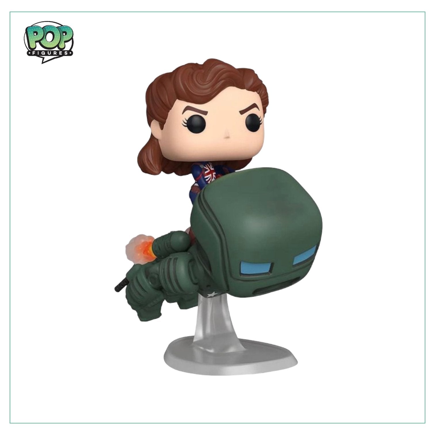 Captain Carter and The Hydra Stomper #885 Funko Pop! Marvel What If…? - Amazon Exclusive - PREORDER - Pop Figures | Funko | Pop Funko | Funko Pop