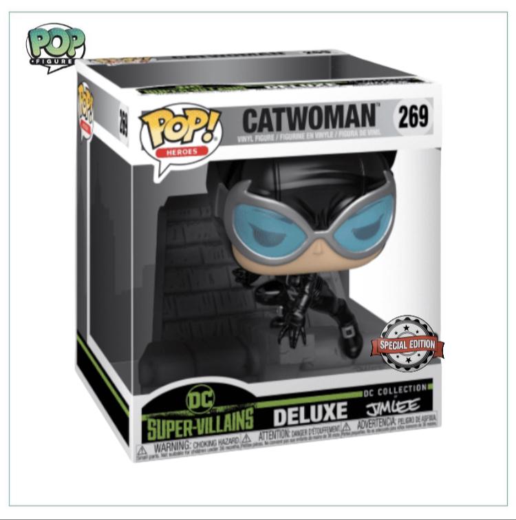 Catwoman #269 Deluxe Funko Pop! DC Super-Villains, Special Edition - Pop Figures | Funko | Pop Funko | Funko Pop