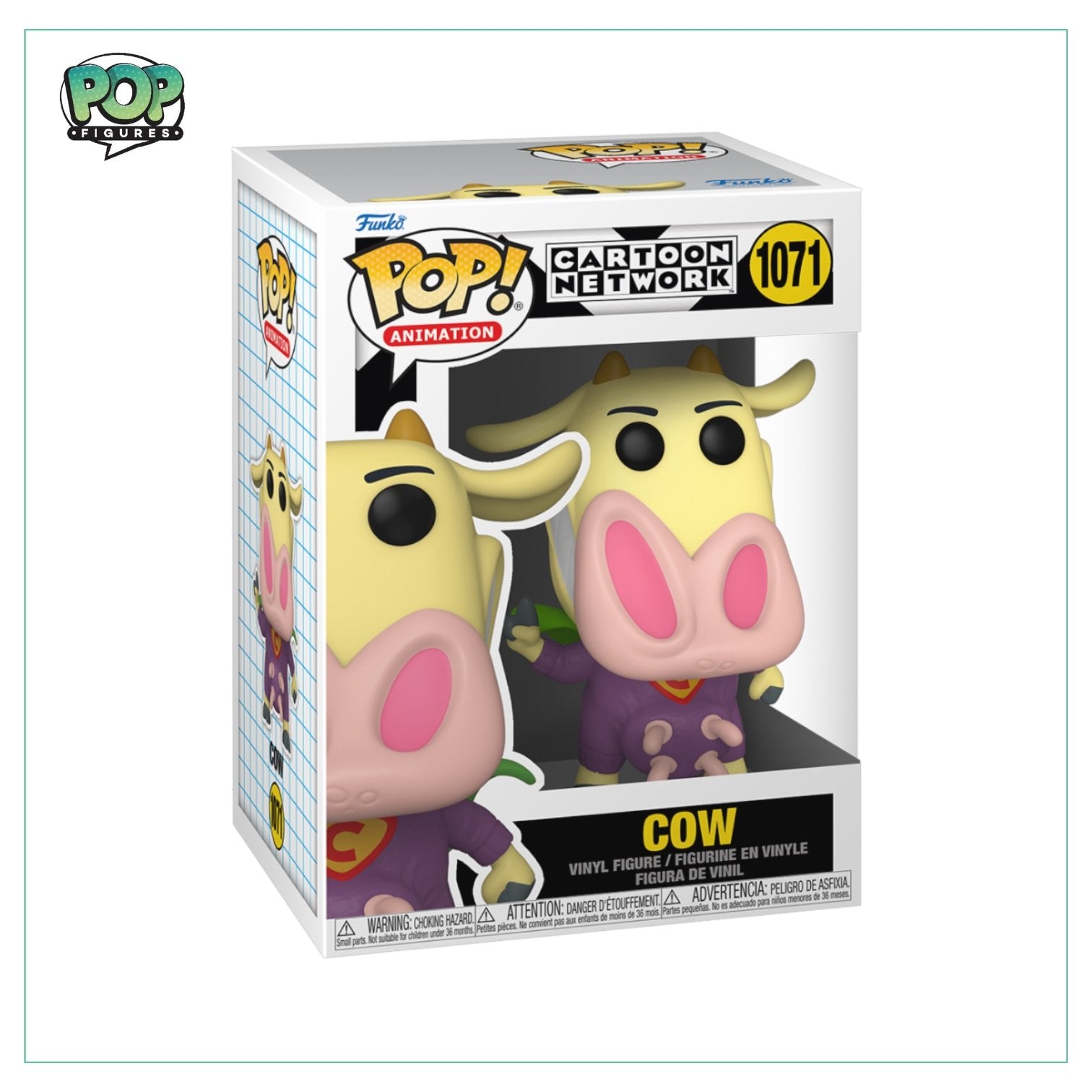 Cow #1071 Funko Pop! Chicken & Cow - PREORDER - Pop Figures | Funko | Pop Funko | Funko Pop