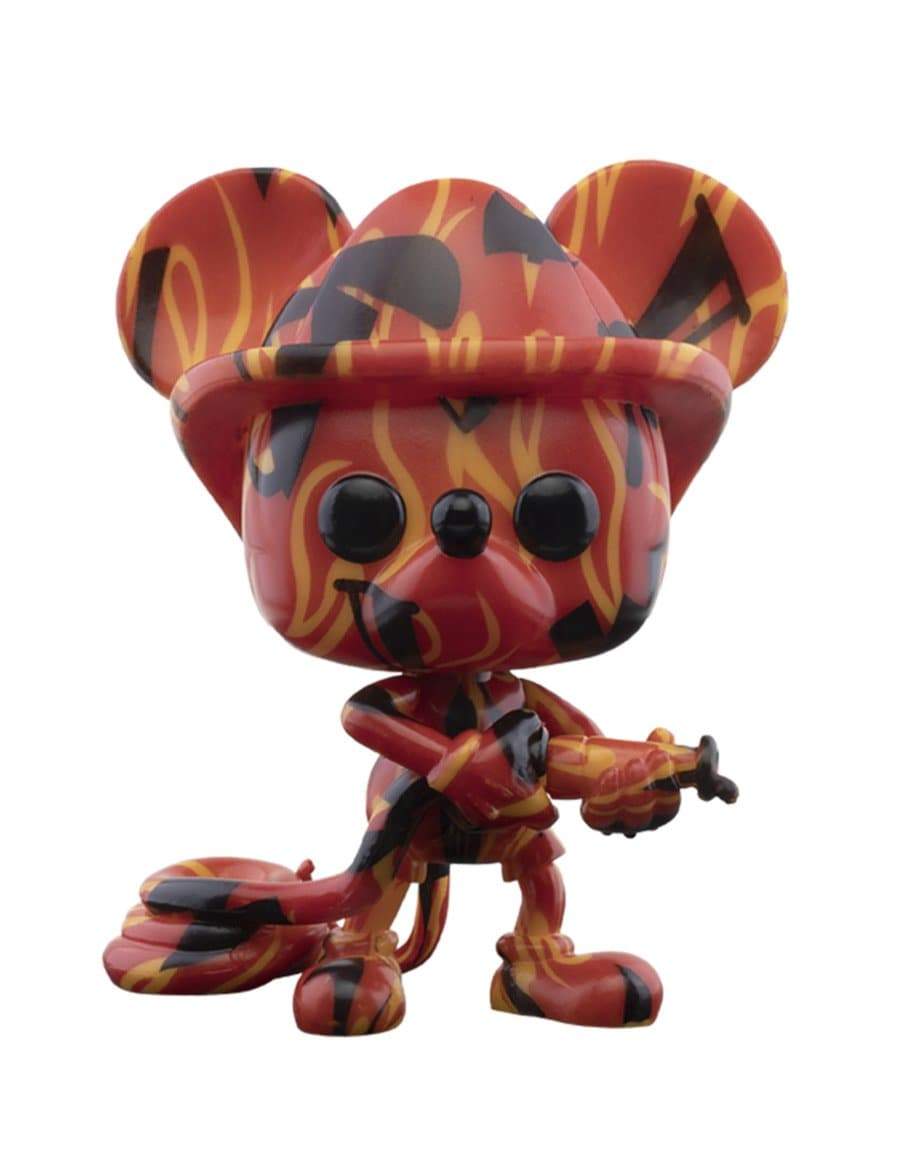 Disney - Art Series: Fire Fighter - Mickey Mouse (Walmart Exc) - Pop Figures