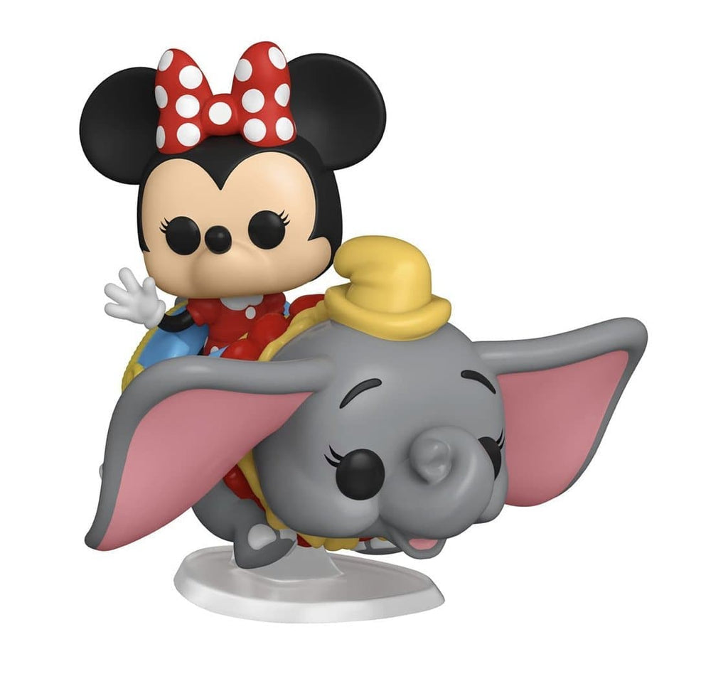 Dumbo The Flying Elephant Attraction and Minnie Mouse #92 Funko Deluxe
