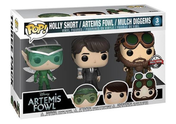 Holly Short / Artemis Fowl / Mulch Diggems | Funko |Disney | Artemis