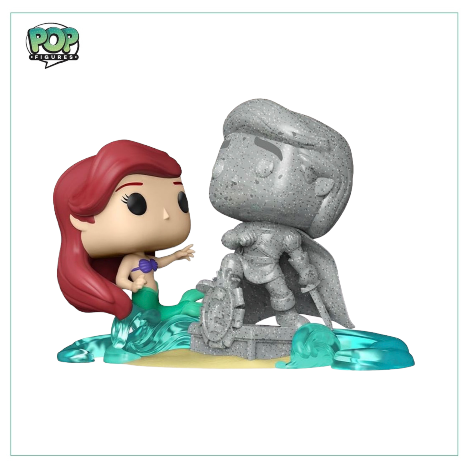 Ariel with Eric statue #1169 Deluxe Funko Pop! Disney - Boxlunch Exclusive