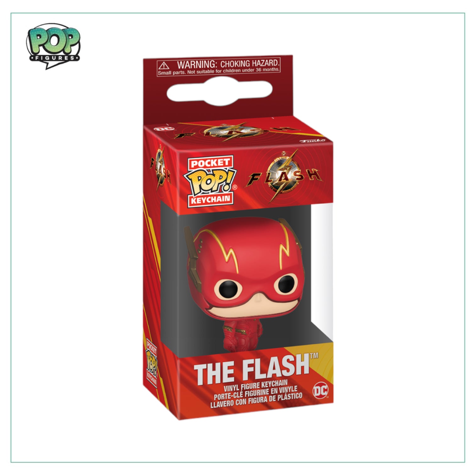 The Flash Funko Pocket Pop! Keychain The Flash