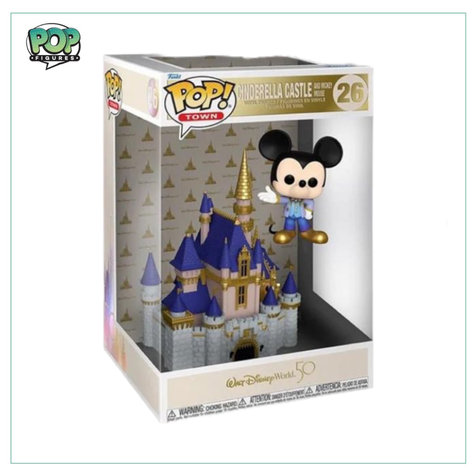Cinderella Castle and Mickey Mouse #26 Funko Pop! Disney Town