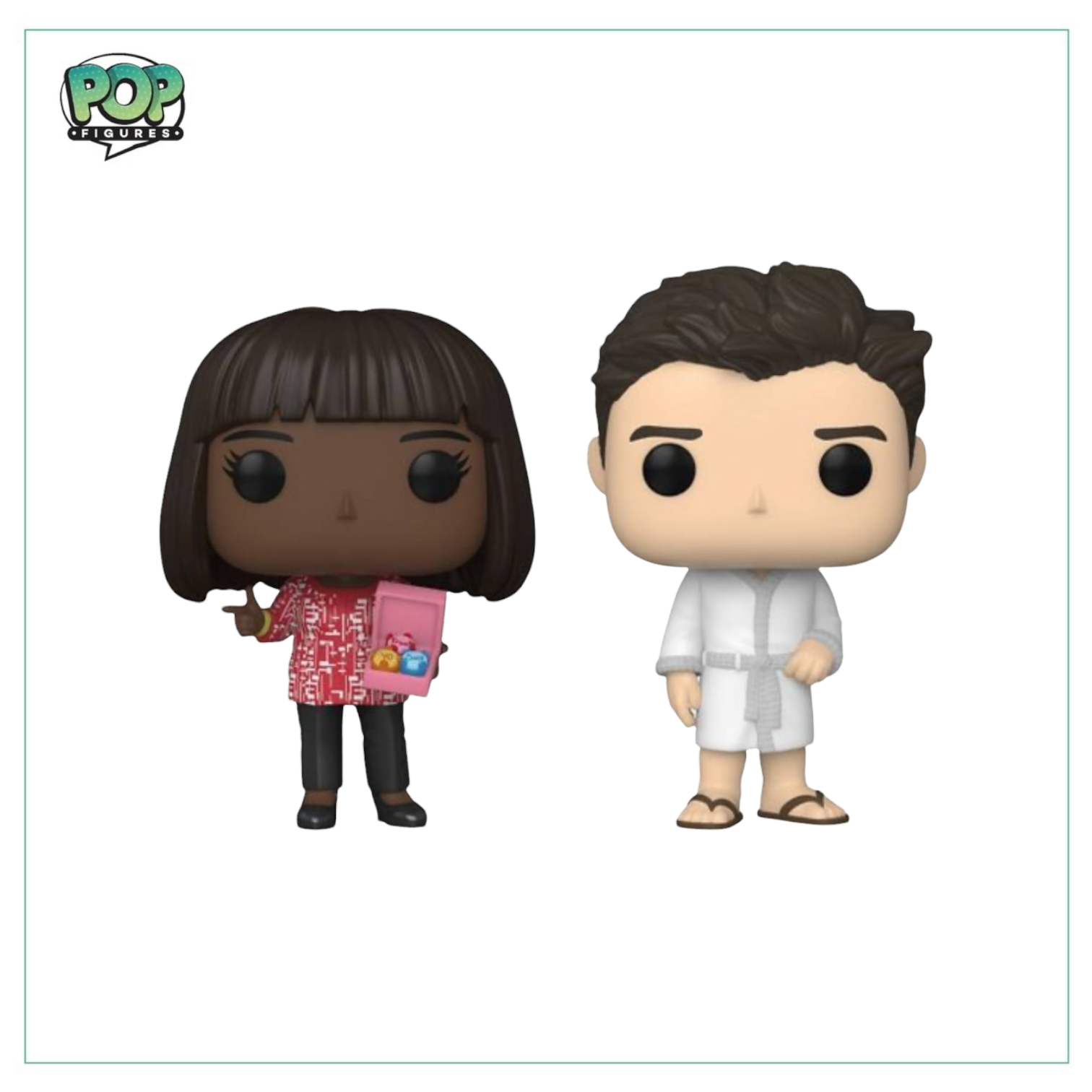 Donna & Ben Treat yo’ Self Deluxe Funko 2 Pack! Parks & Recreation - Target Con Exclusive
