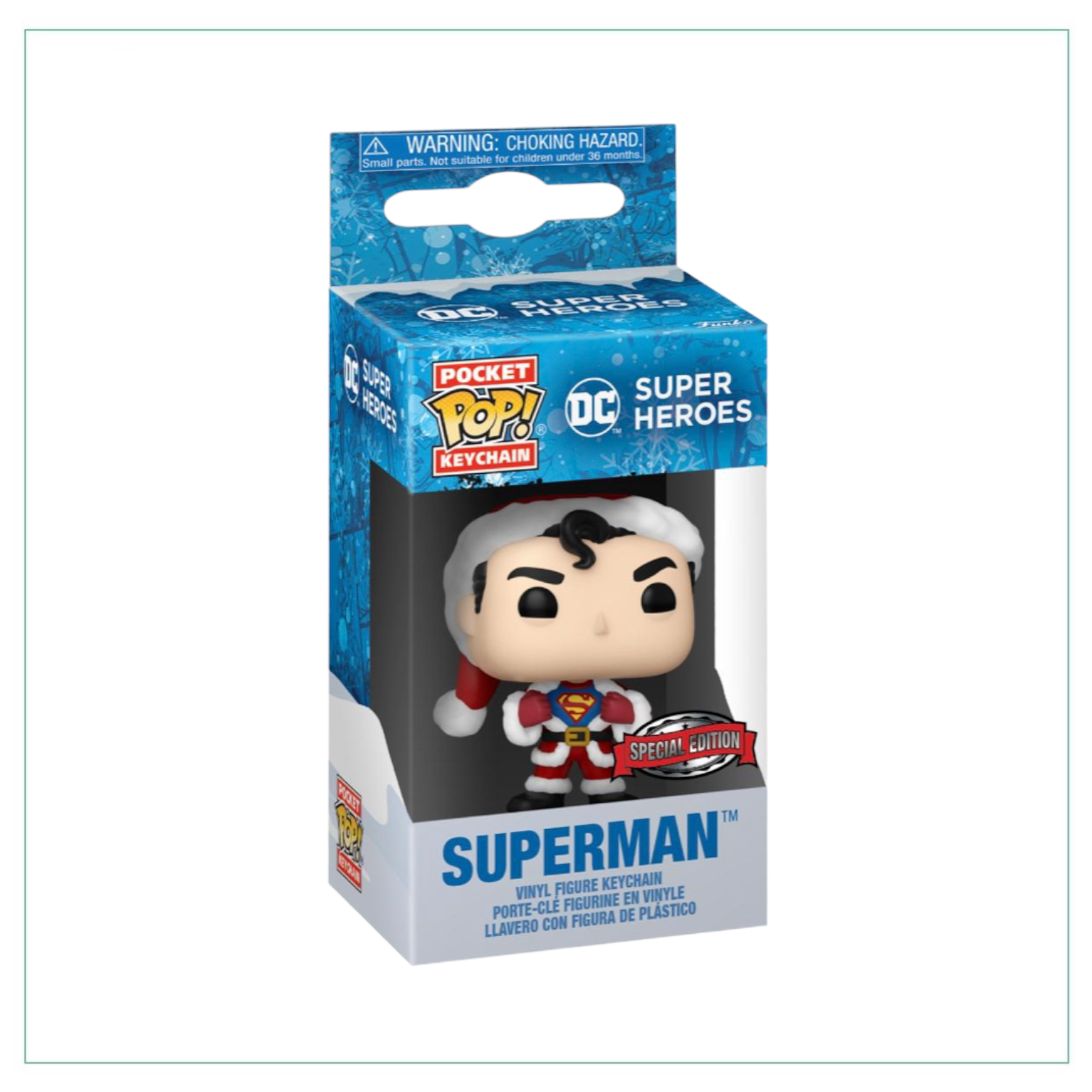 Superman (Special Edition) Funko Pocket Pop! Keychain DC