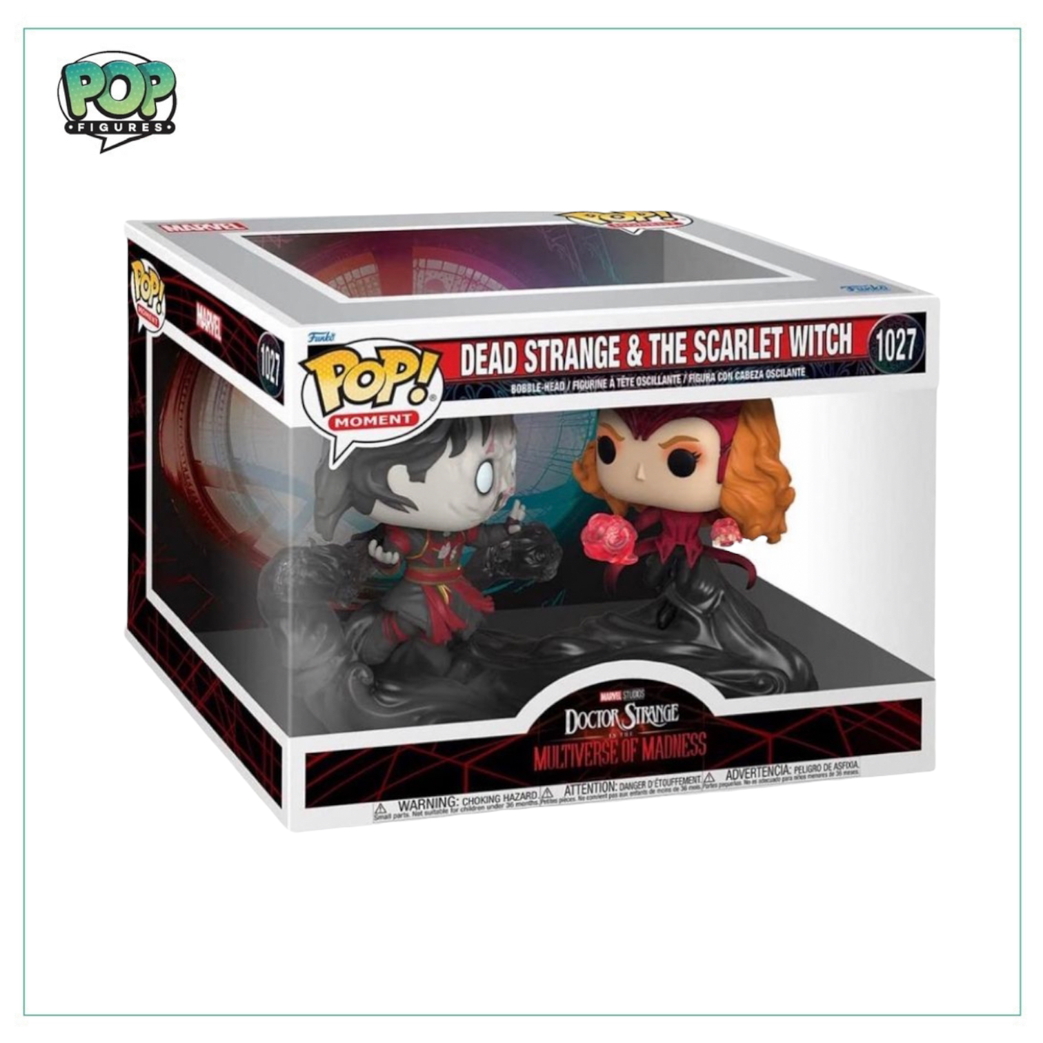 Dead Strange & The Scarlet Witch #1027 Funko Pop! - Moment Dr. Strange and the Multiverse of Madness