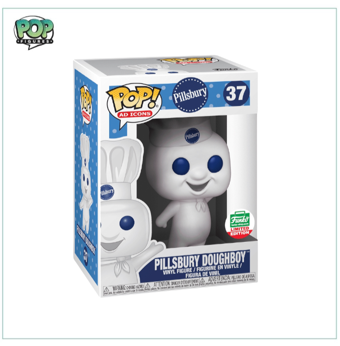 Pillsbury Doughboy #37 Funko Pop! Ad Icons, Funko Limited Edition - 9.5/10