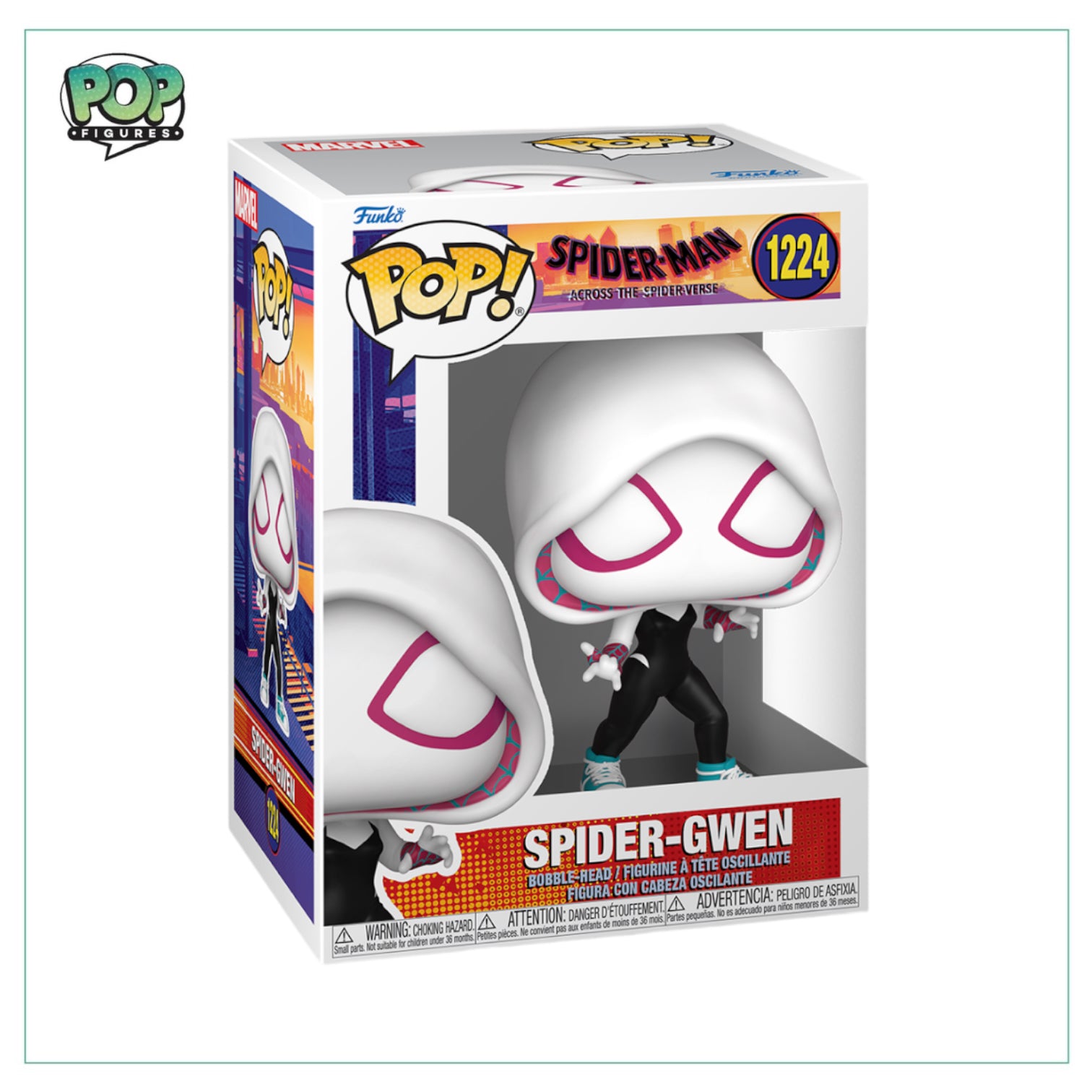 Spider-Gwen #1224 Funko Pop! Spider-Man across the Spiderverse