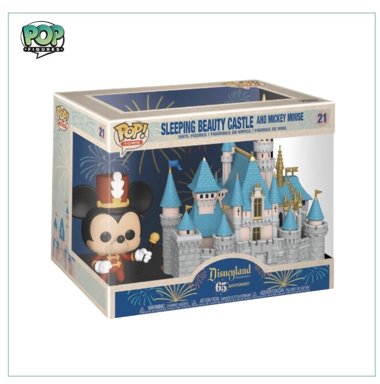 Sleeping Beauty Castle and Mickey Mouse #21 Funko Deluxe Pop! Pop Town