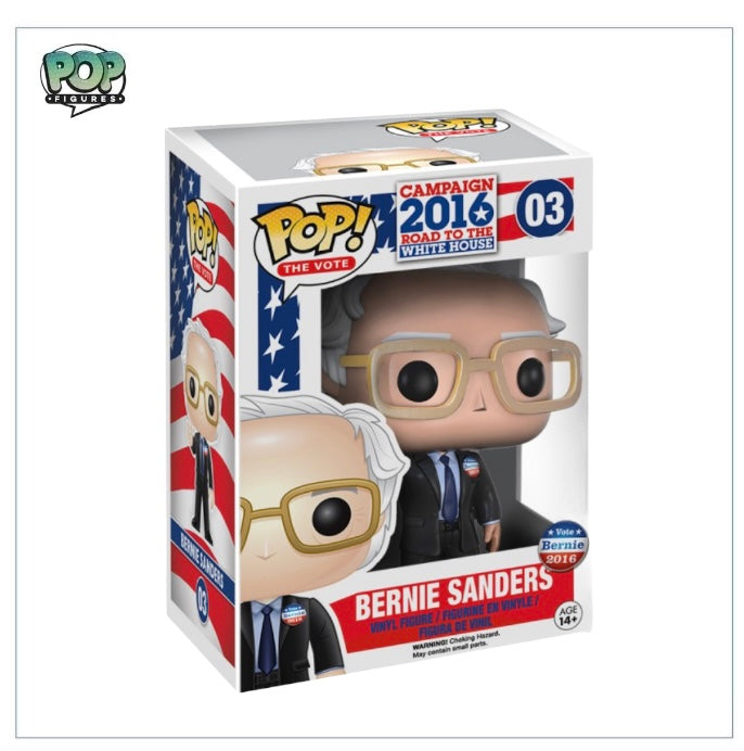Bernie Sanders #03 Funko Pop! 2016 Campaign Road To The White House