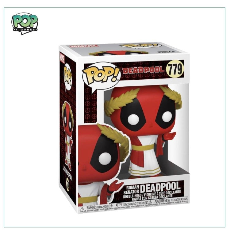 Roman Senator Deadpool #779 Funko Pop! Marvel: Deadpool