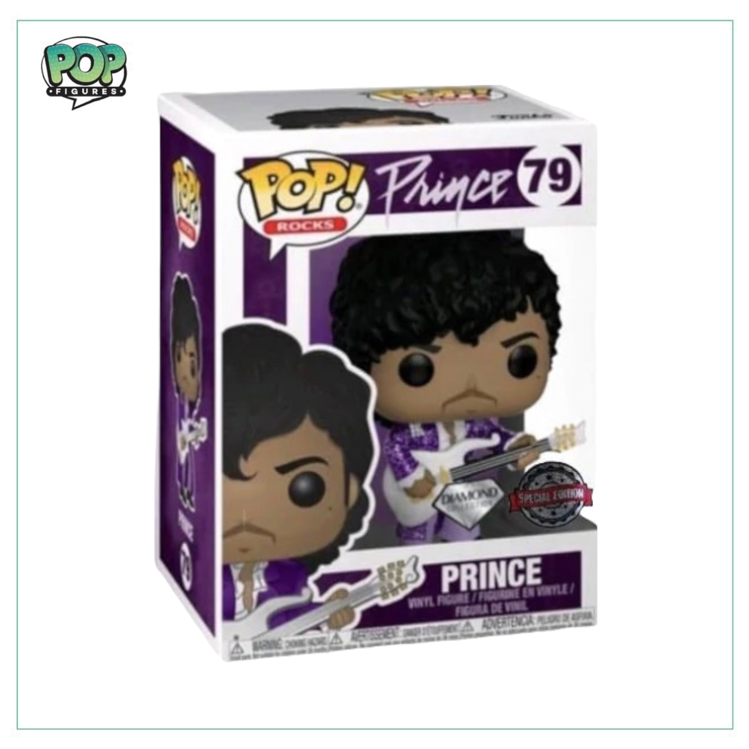 Prince (Diamond Edition) #79 Funko Pop! - Prince -Special Edition