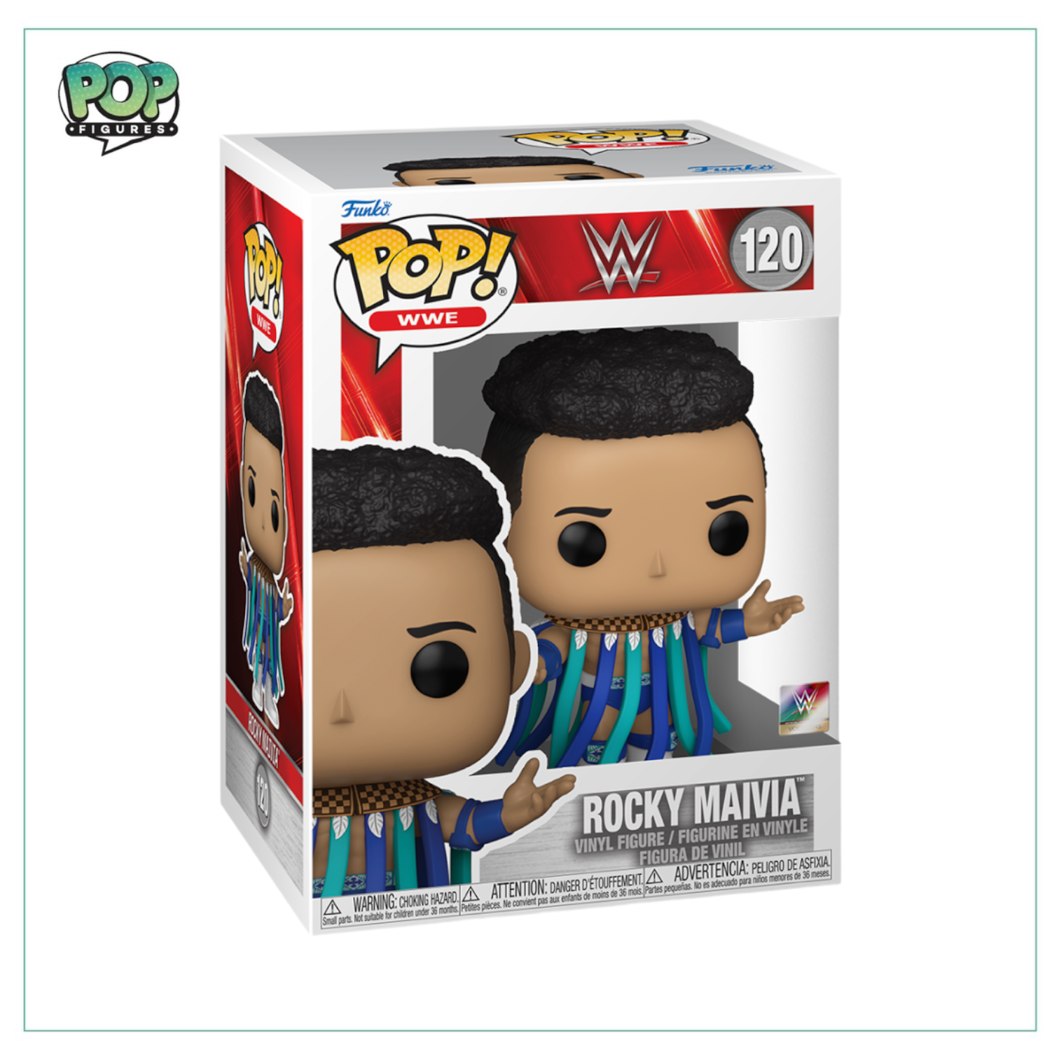 Rocky Maivia #120 Funko Pop! WWE - PREORDER