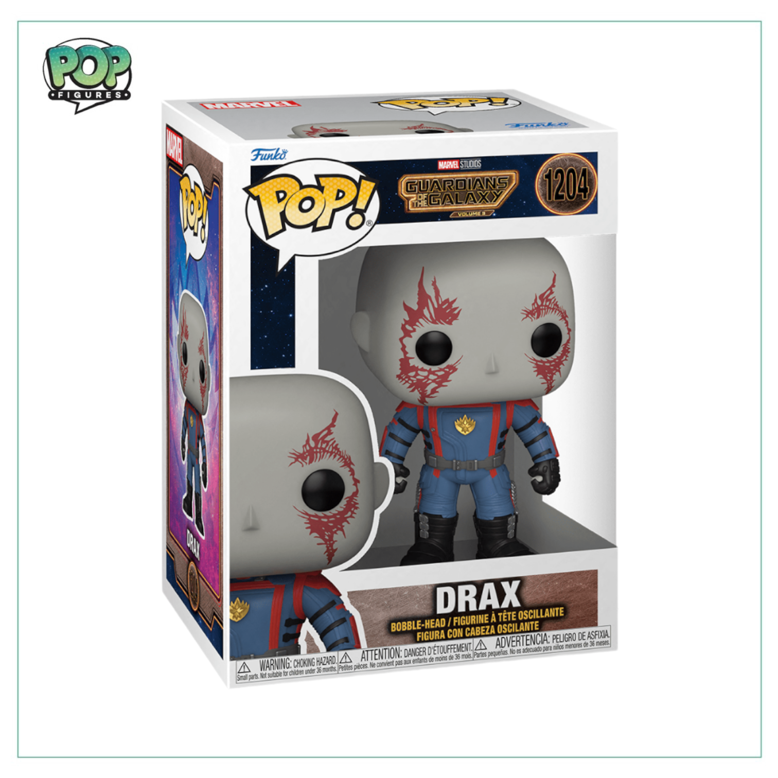 Drax #1204 Funko Pop! Guardians of the Galaxy Vol. 3