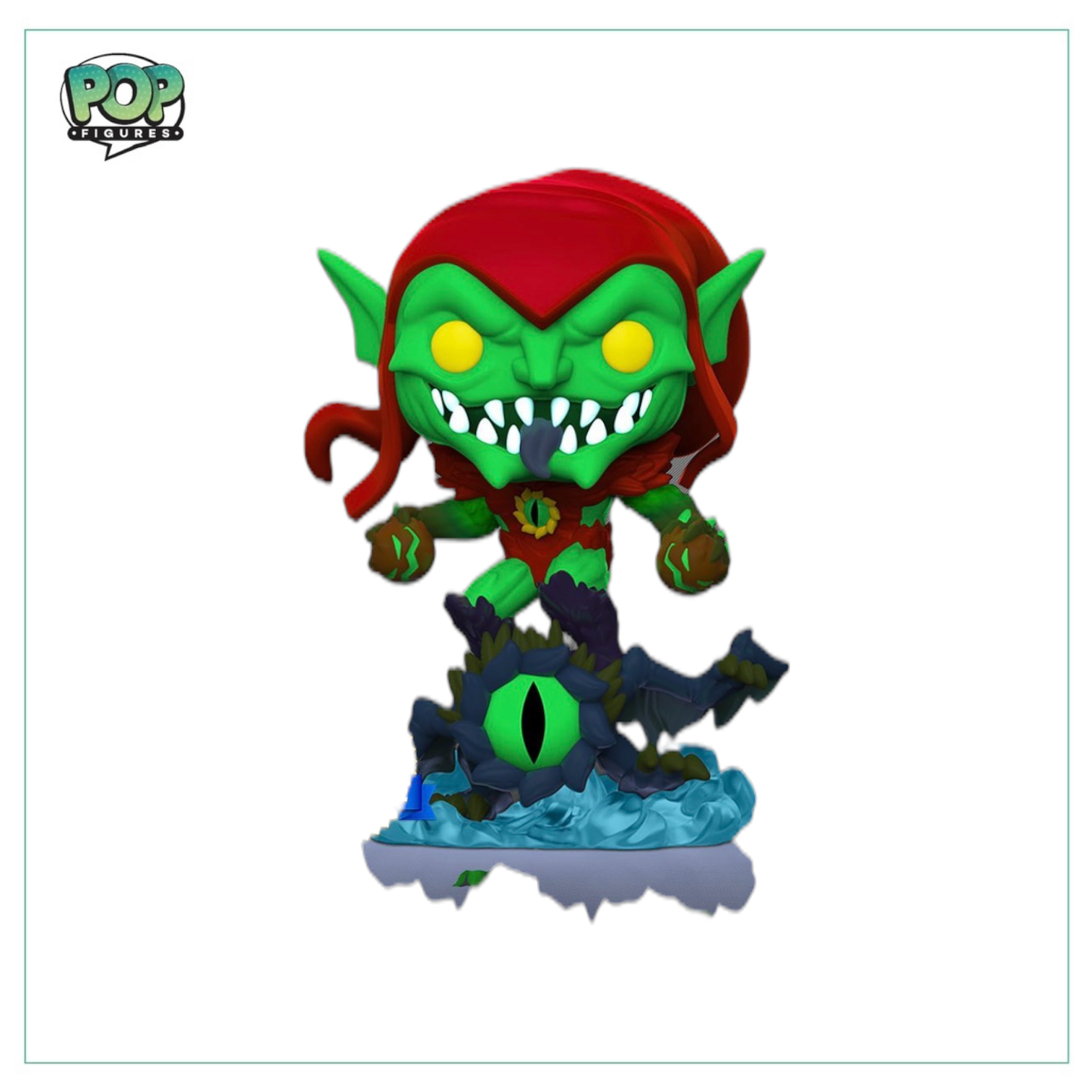 Green Goblin #991 (Glow in the Dark) Funko Pop! - Mech Strike Monster Hunters - Walmart Exclusive
