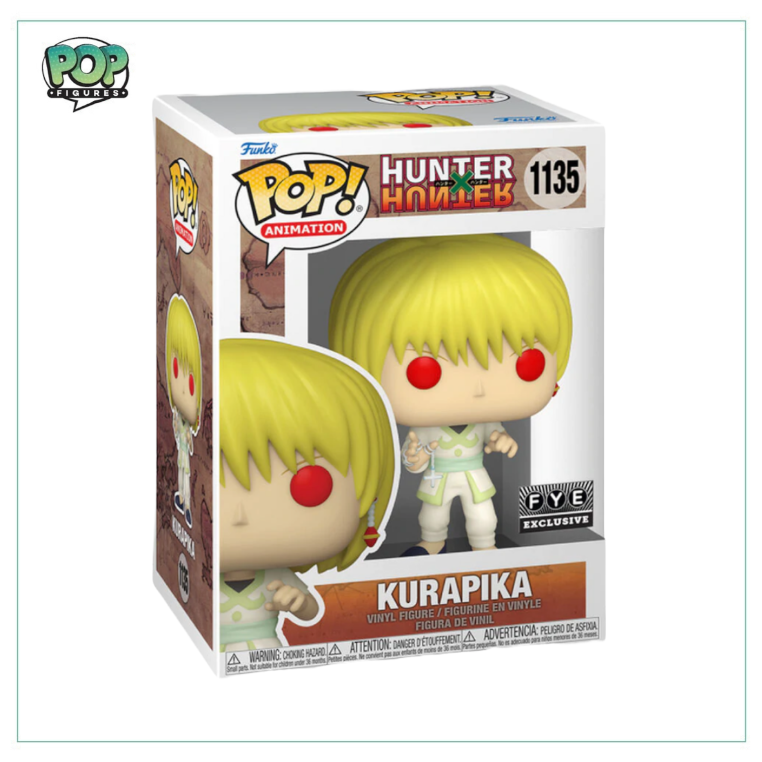 Kurapika (Scarlet Eyes) #1135 Funko Pop! Hunter X Hunter - FYE Exclusive
