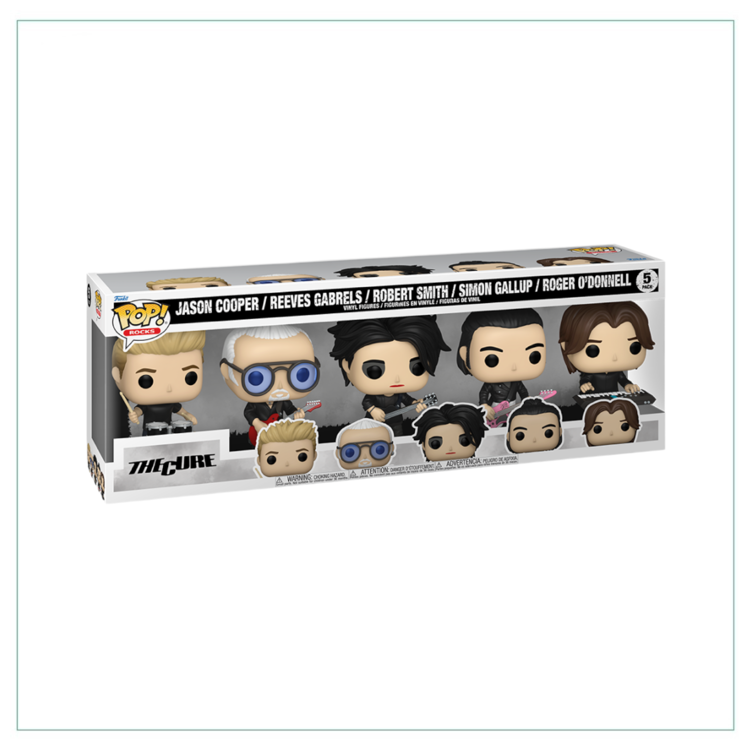 The Cure Funko Pop! 5 Pack - PREORDER