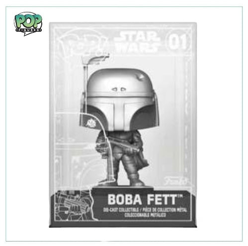 Boba Fett (Diecast) #01 Funko Pop! Star Wars - Funko Exclusive - Chance Of Chase