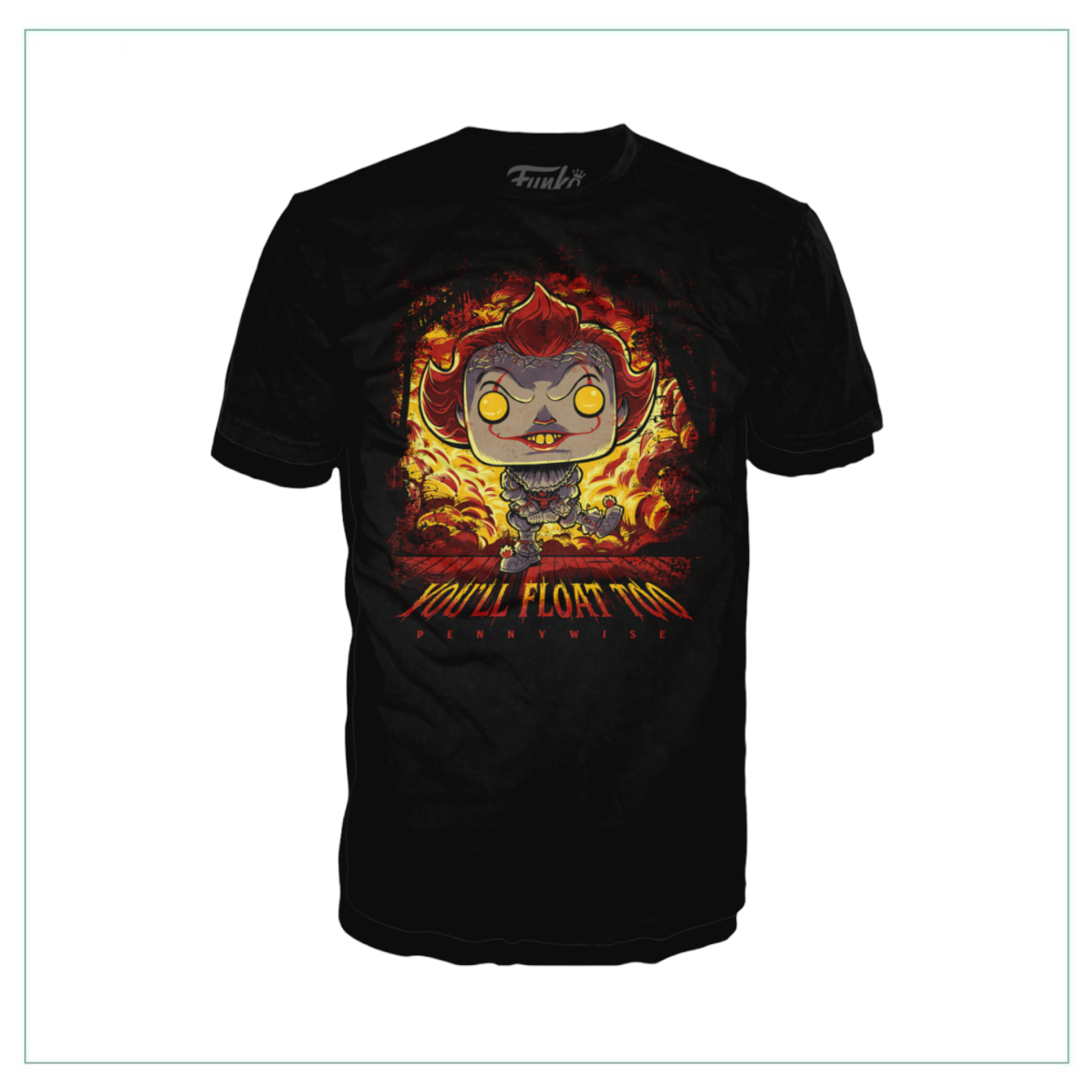 Pennywise Flame Funko Tee! IT