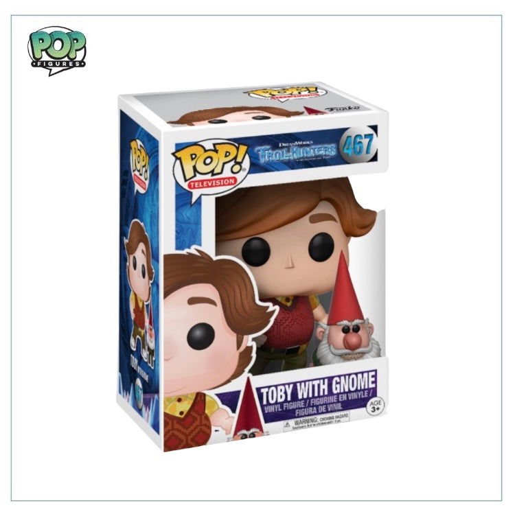 Toby with Gnome #487 Funko Pop! - Trollhunters
