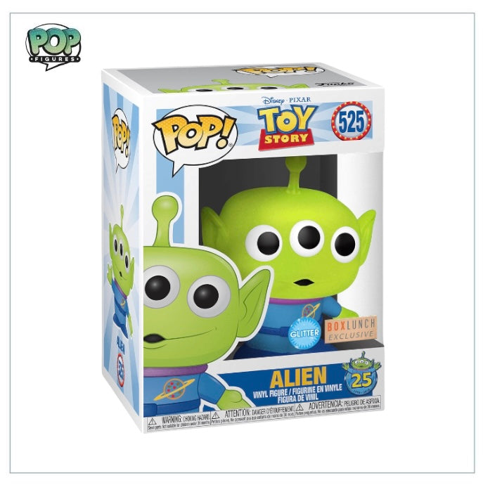 Alien (Glitter) #525 Funko Pop! -  Toy Story - Box Lunch Exclusive