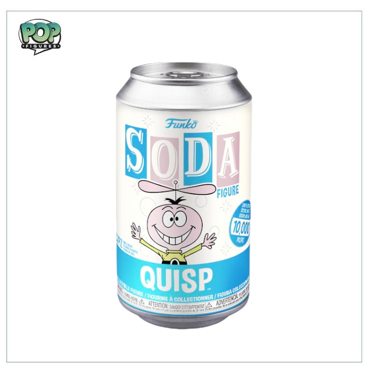 Quisp Funko Soda Vinyl Figure! - Ad Icons - LE10000 Pcs - Chance of Chase