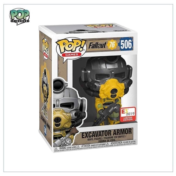Excavator Armour #506 Funko Pop! -  Fallout 76 - E3 2019 Limited Edition