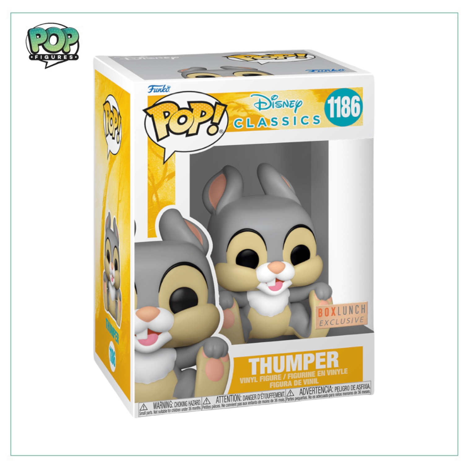 Thumper #1186 Funko Pop! - Disney Classics - Box Lunch Exclusive
