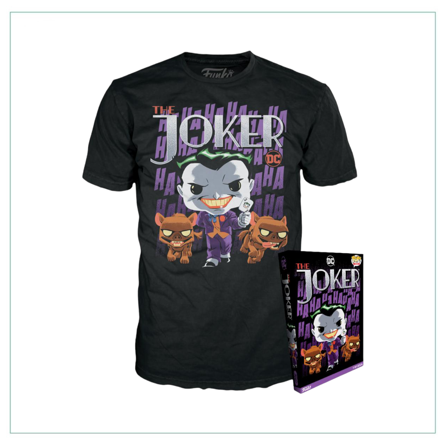 Boxed Tee: the Joker Funko T-Shirt - DC