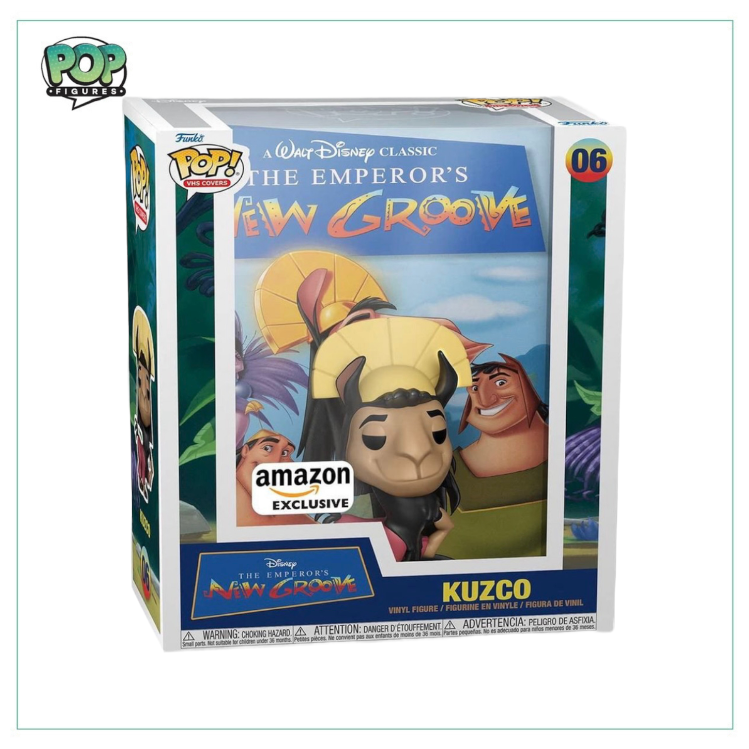 Kuzco #06 Funko Pop! VHS Cover The Emperor’s New Groove - Amazon Exclusive