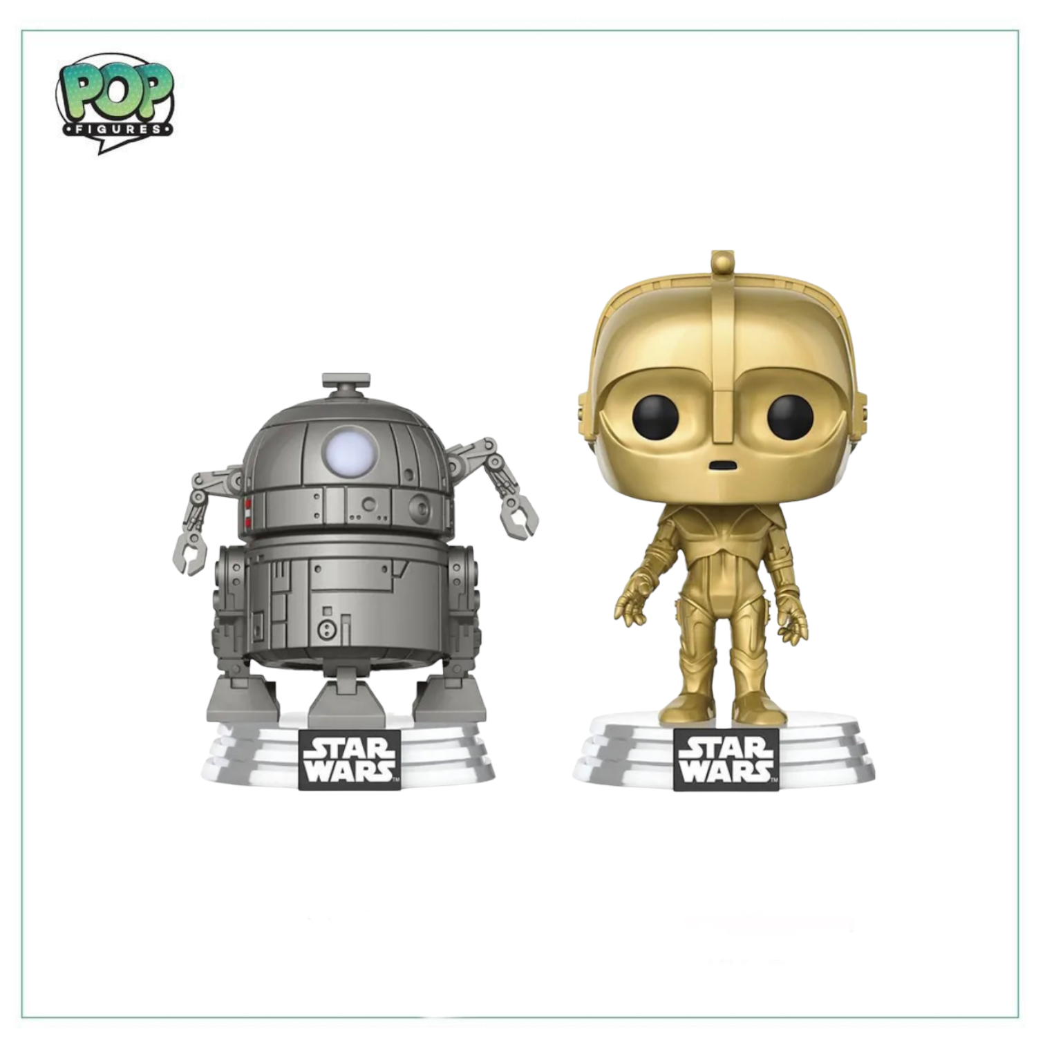C-3PO & R2-D2 Deluxe Funko 2 Pack! Star Wars - Disney Exclusive