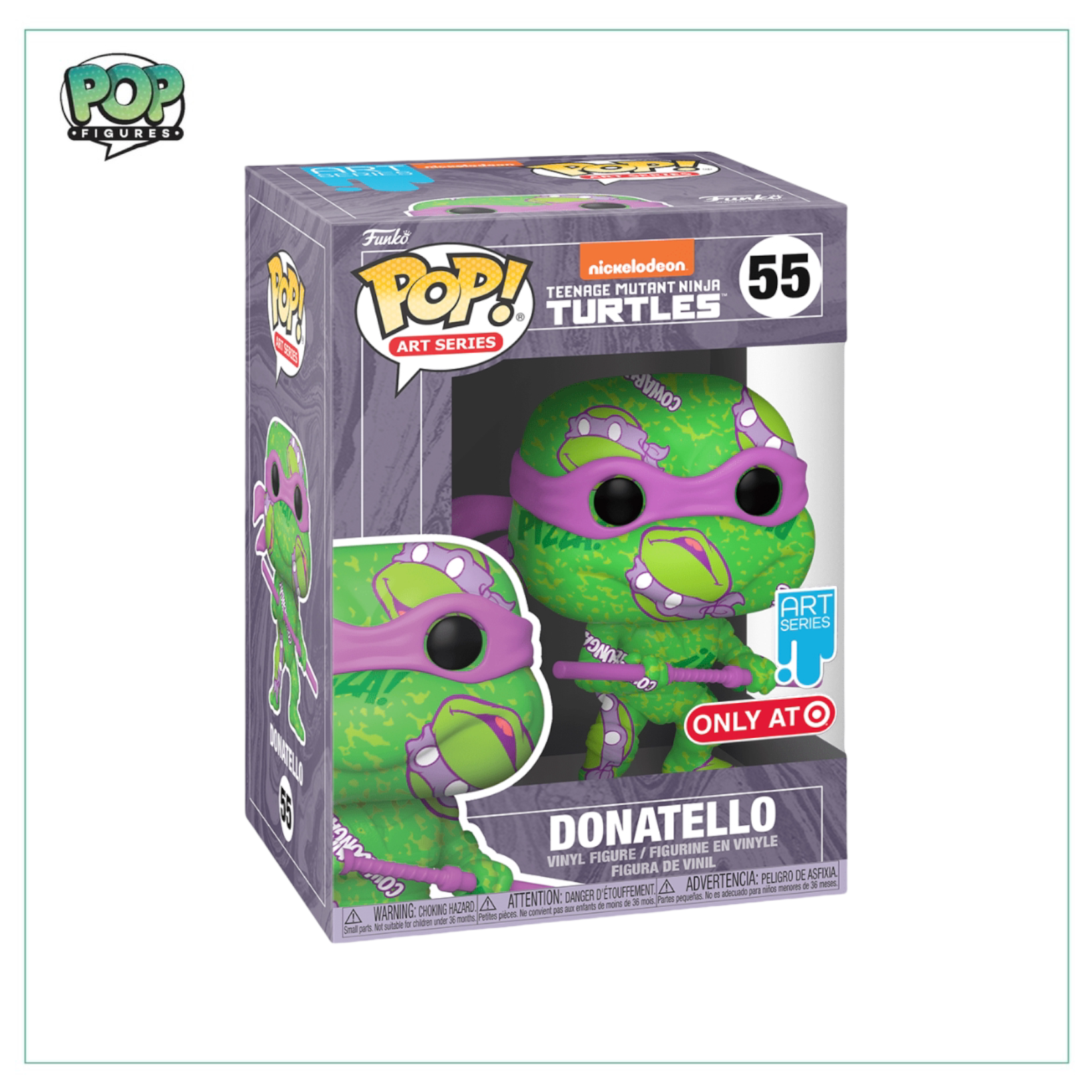 Donatello #55 (Artist Series) Funko Pop! Teenage Mutant Ninja Turtles, Target Exclusive