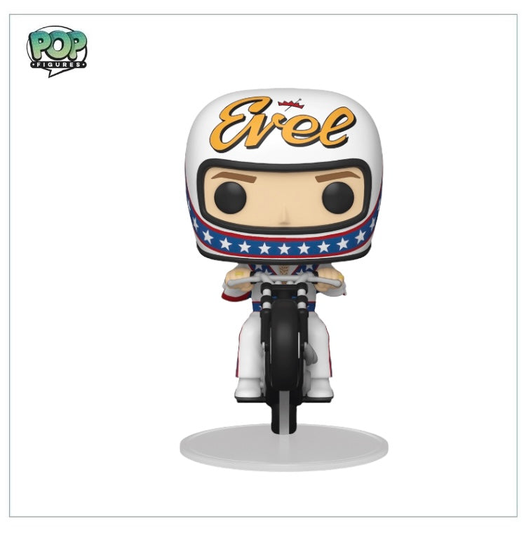 funko pop motorcycle helmet Evil Knievel On Motorcycle | #101 | Deluxe Funko Pop!
