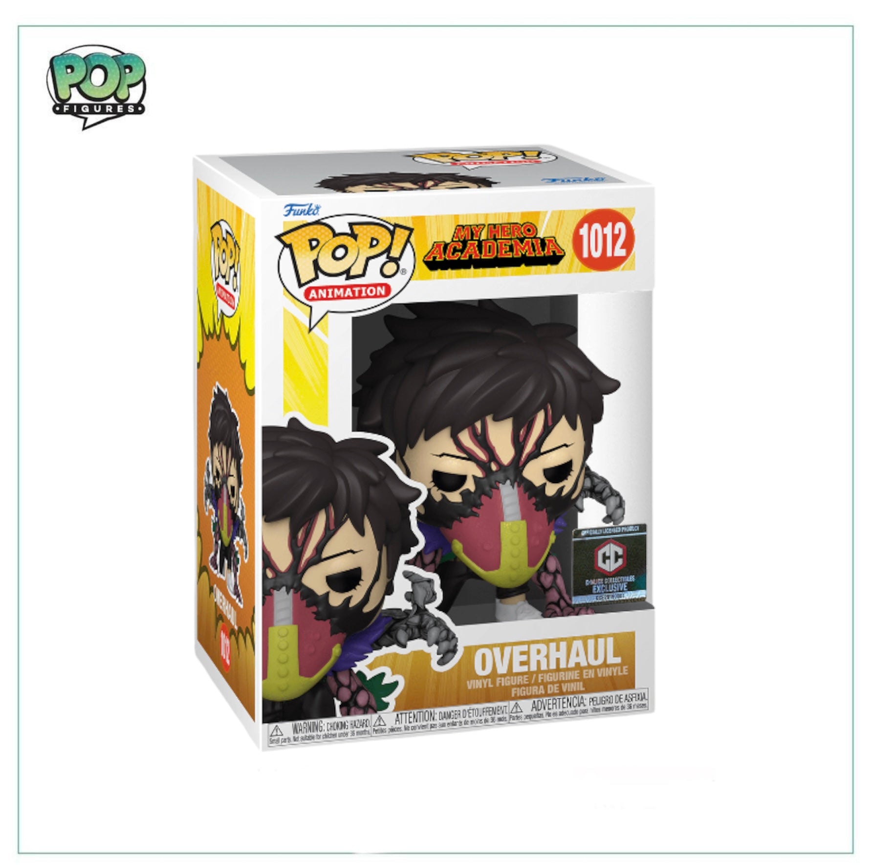 Overhaul #1012 Funko Pop! My Hero Academia, Chalice Collectables Exclusive